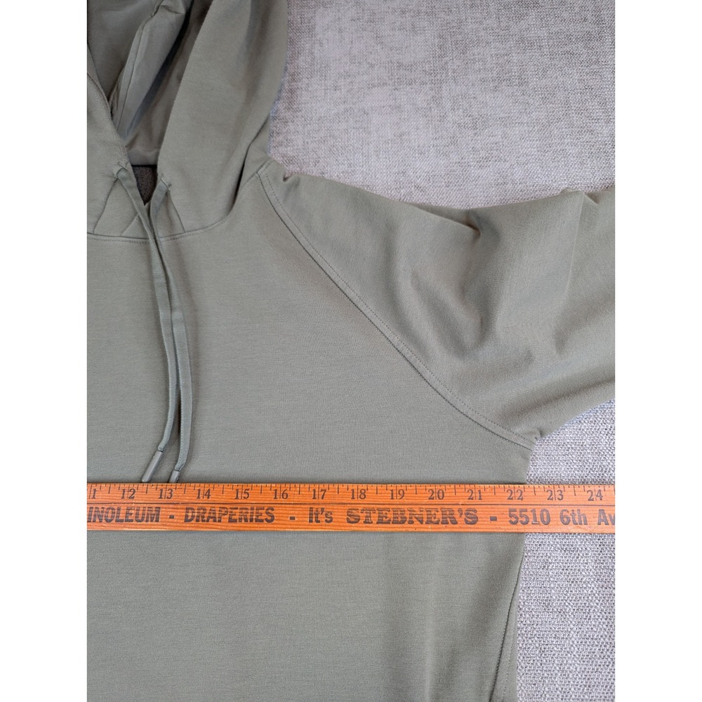 Lululemon Hoodie Mens L Sage Green City Sweat French Terry Pullover Sweatshirt - Picture 4 of 7